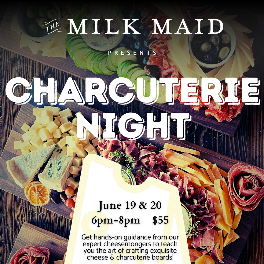 Event image Charcuterie Night at The Milk Maid